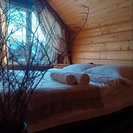 біля річки з чаном,садиба квітуча долина Holiday home Vorokhta